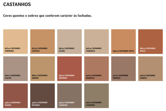 Catalogo exterior robbialac castanhos