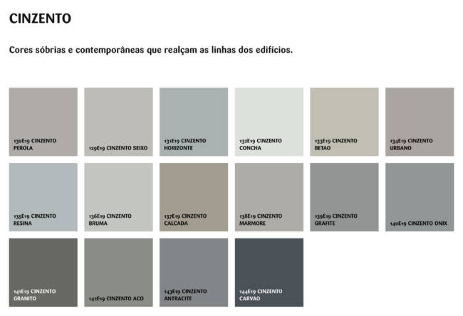 Catalogo exterior robbialac cinzentos
