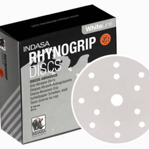 Lixa Circular 125mm 8 Furos Indasa RhynoGrip White Line