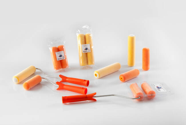 Pentrilo Rolo Mini Flocado Cabo + 2 Recargas