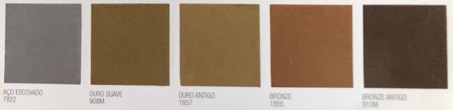 Cin sintecin metal metalizado cores catalogo