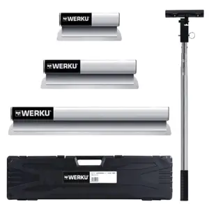 Werku Jogo de Espatulas com cabo telescópico WK602540